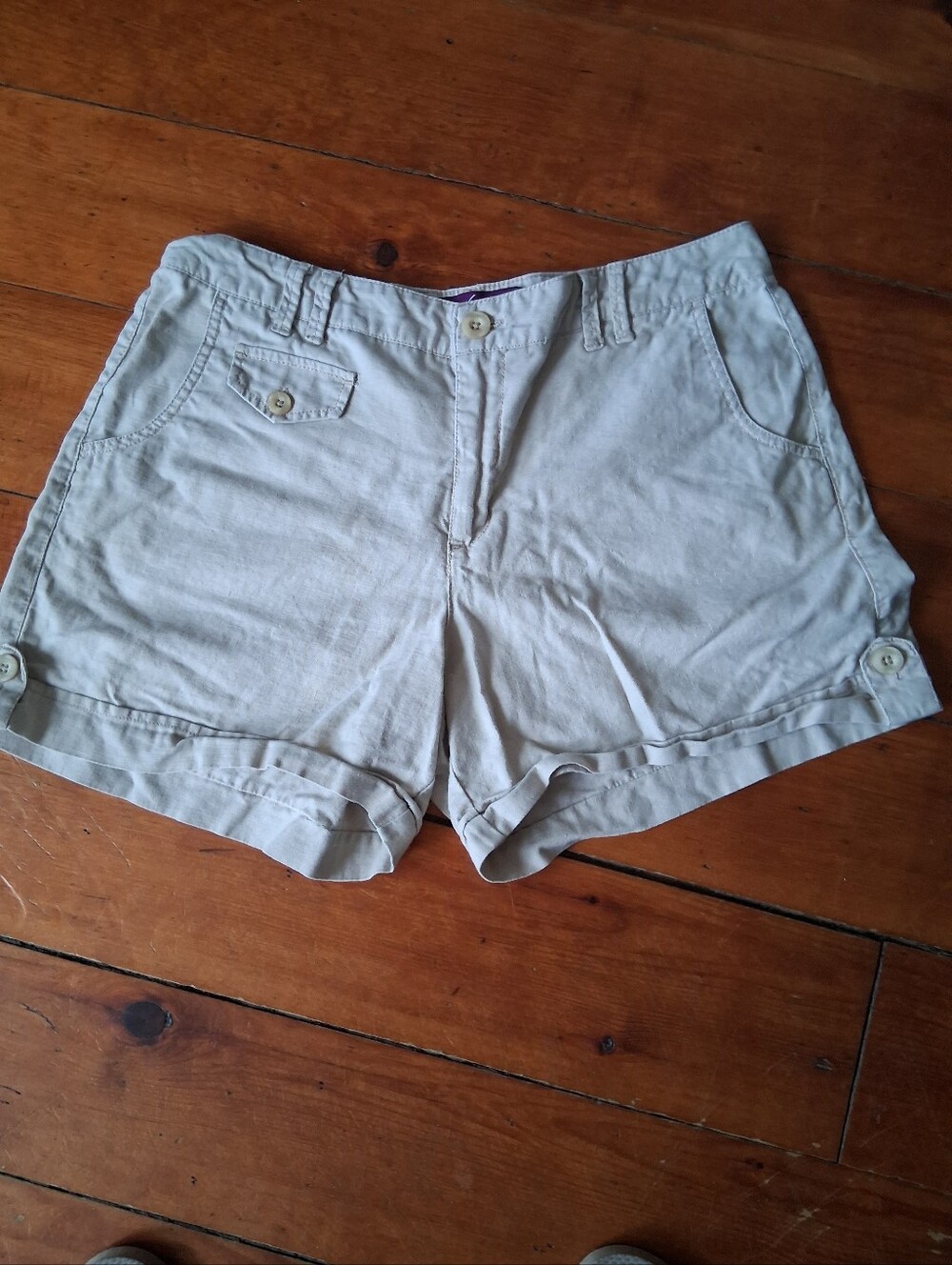 * Must Purchase 3 $3 Items* Light Beige Women's Casual Shorts